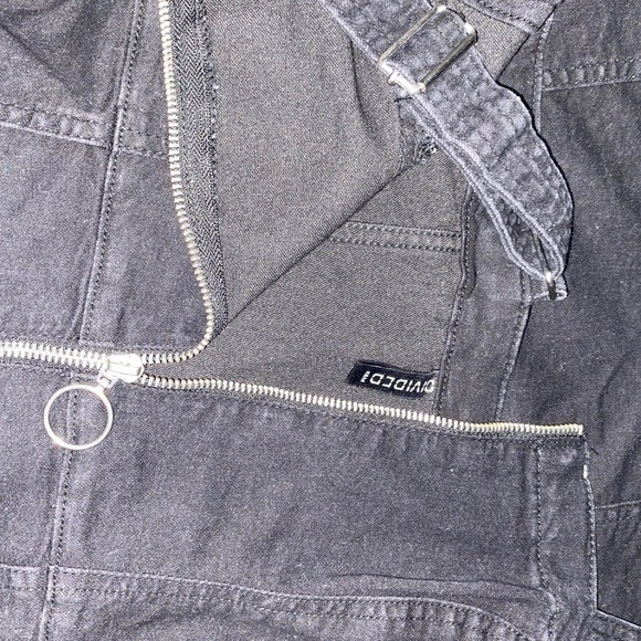 Denim Zip up Dress - Picture 3 of 4